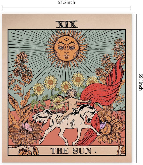 Tarot Tapestry The Moon Divination Gift